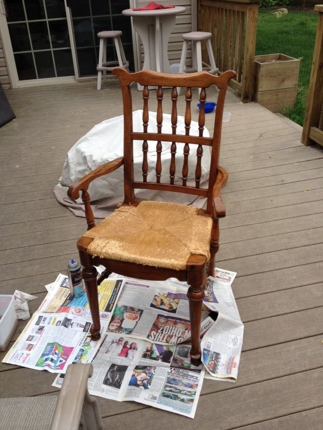 reupholstered chairs, painted furniture, repurposing upcycling, reupholster