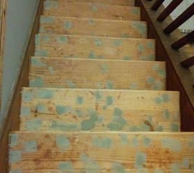 split foyer staircase gets a makeover