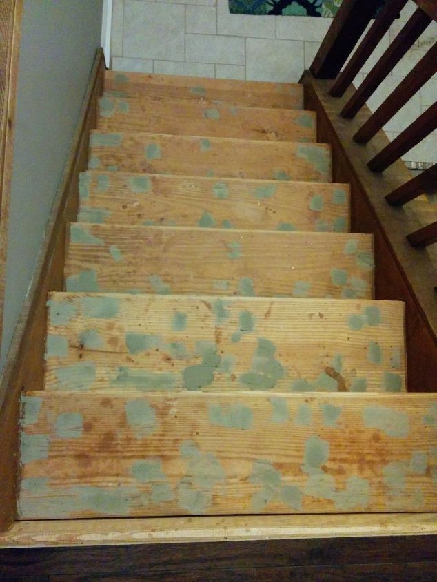 split foyer staircase gets a makeover