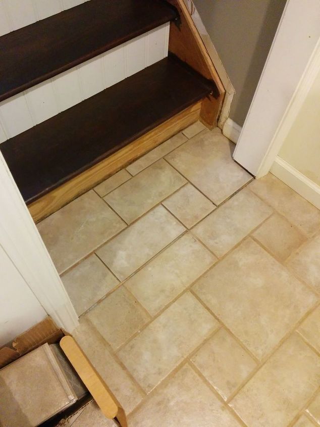 split foyer staircase gets a makeover