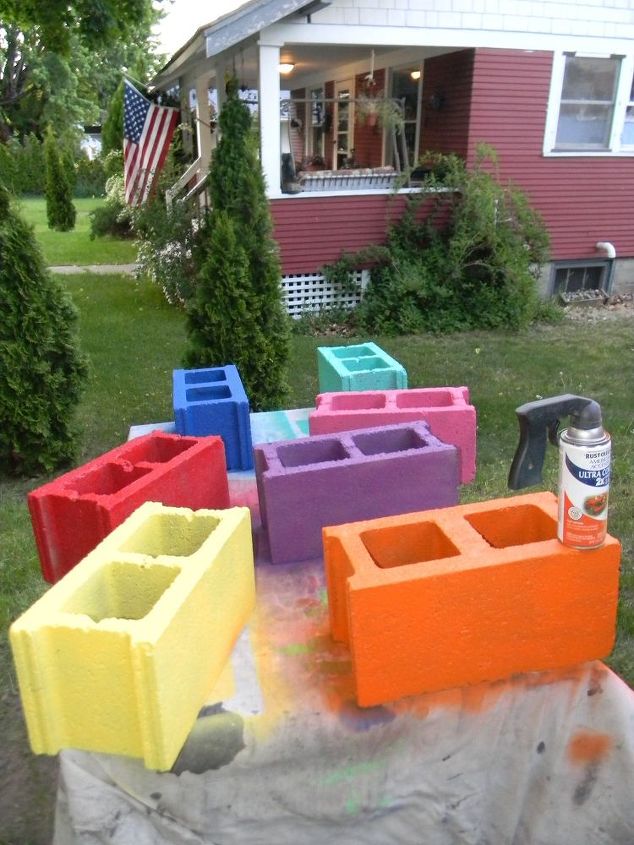 Cinder Block Bench Hometalk