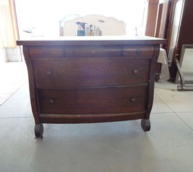 antique empire dresser, painted furniture, repurposing upcycling