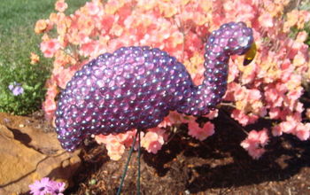 Flamingo In Purple Gems - DIY