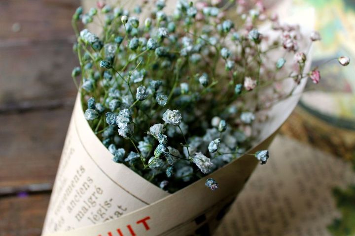 how to naturally dye baby s breath diy