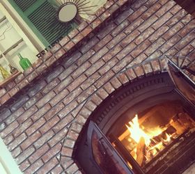 how to clean your fireplace glass, cleaning tips, fireplaces mantels, home maintenance repairs, how to
