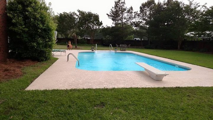 What To Use To Paint A Pool Concrete Deck Hometalk