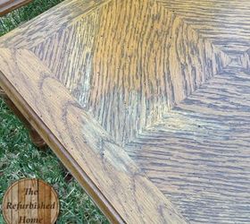 sheet music table makeover, painted furniture, repurposing upcycling