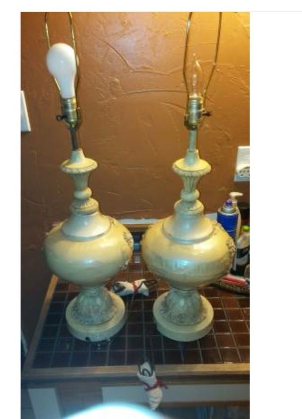 q antique lamps id, lighting, repurposing upcycling