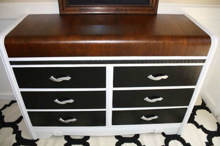 complete chest of drawers makeover, painted furniture