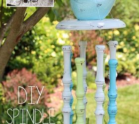 diy spindle wind chimes, crafts, how to, outdoor living, repurposing upcycling, woodworking projects