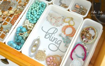 Easy + Cheap Hidden Jewelry Organization