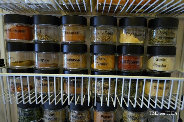 organizing spices herbs, organizing, storage ideas