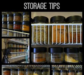 organizing spices herbs, organizing, storage ideas