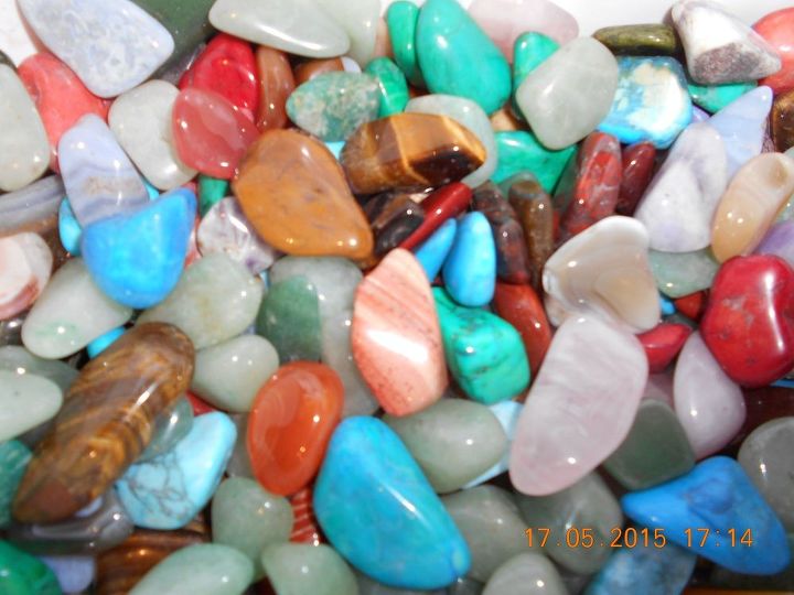 ideas for projects using semi precious stones