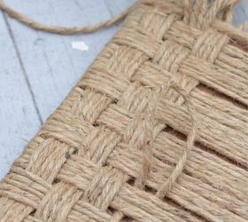 Rustic Wood Footstool Gets a Makeover with Twine