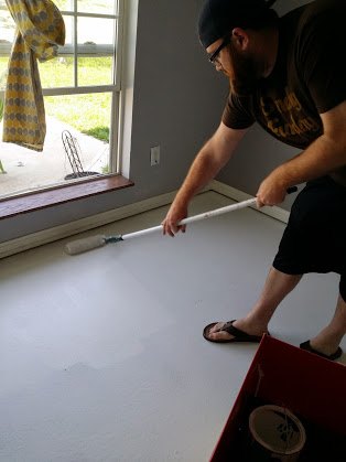cutting edge stencils for the floor, flooring, how to, painting
