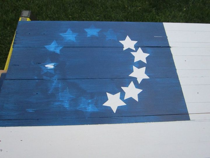 pottery barn flag hack, crafts, how to, outdoor living, patriotic decor ideas, seasonal holiday decor, woodworking projects