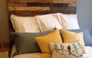 Not Just Another Pallet Headboard