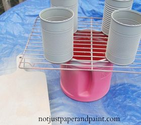 tin can tool caddy, crafts, how to, repurposing upcycling
