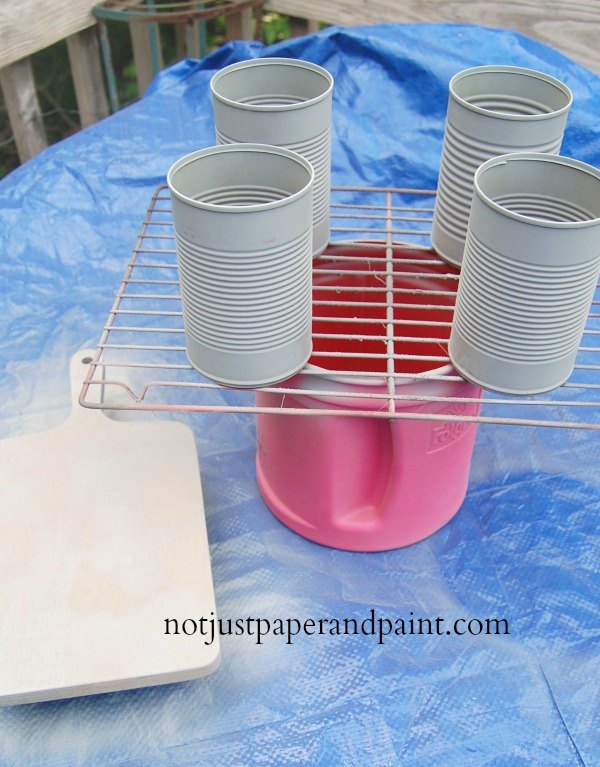 tin can tool caddy, crafts, how to, repurposing upcycling