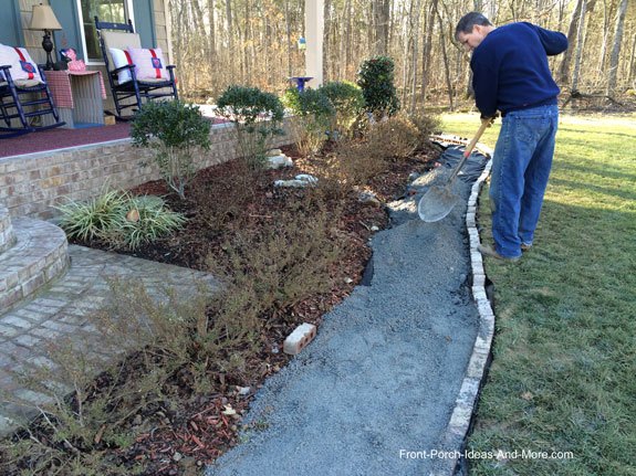 DIY Gravel Walkway Tutorial | Nashville TN Homes for Sale by Adam Helton