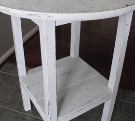 clock table from a flea market find, diy, how to, painted furniture, repurposing upcycling
