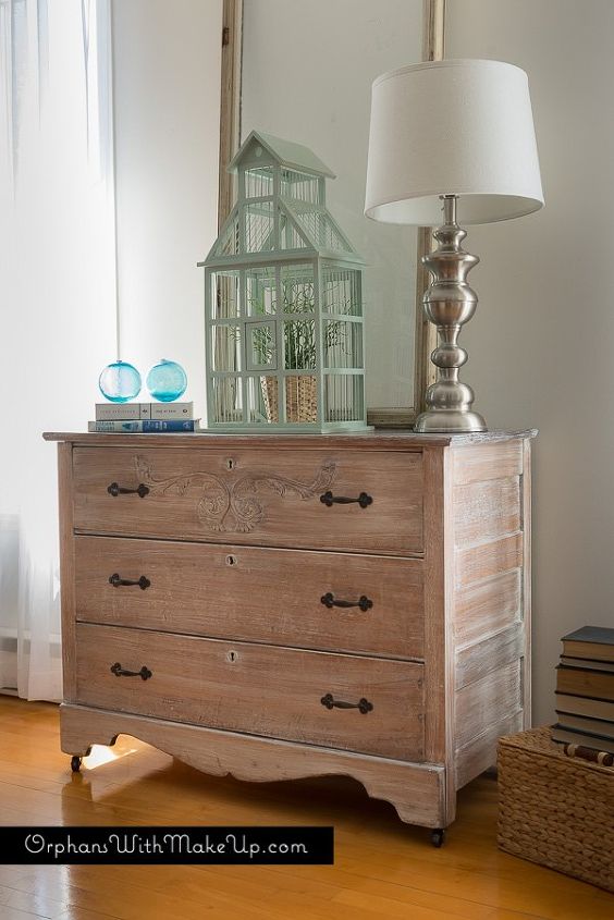 Whitewashed Pine Dresser Chair Hometalk