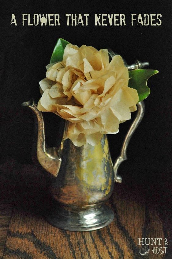 uma flor que nunca murcha flores de padres de costura vintage usadas de 5