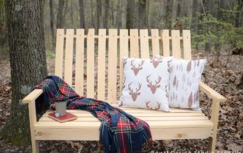  Como fazer um estêncil: Faça almofadas ao ar livre com tecido de borracha