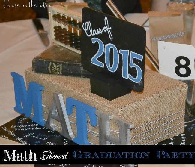 fiesta de graduacin con temtica matemtica