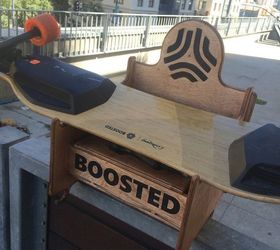 Boosted Board Rack