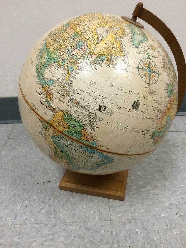 Repainted Globe Hometalk