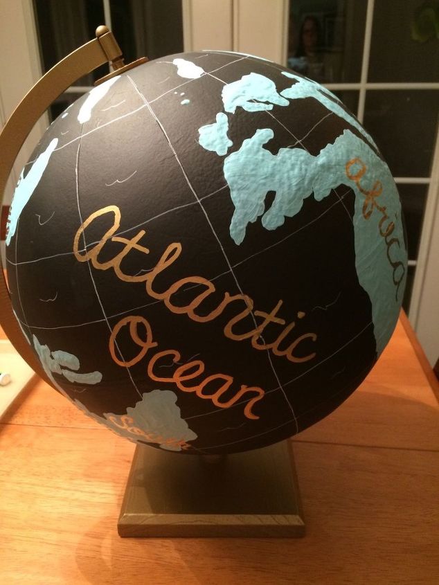 Repainted Globe Hometalk
