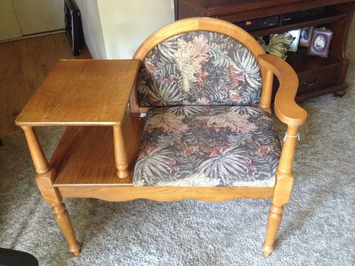 q how to remove the back of a chair, how to, painted furniture, repurposing upcycling, reupholster