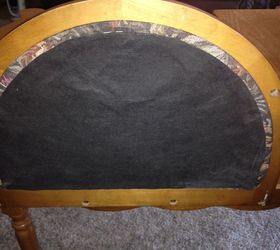 q how to remove the back of a chair, how to, painted furniture, repurposing upcycling, reupholster