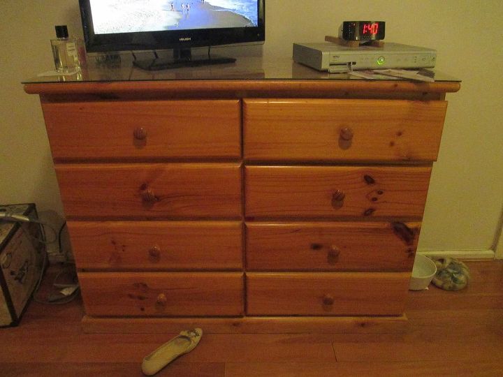 q updating aged pine furniture, painted furniture, repurposing upcycling