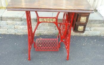 UpCycled Old Singer Sewing Machine