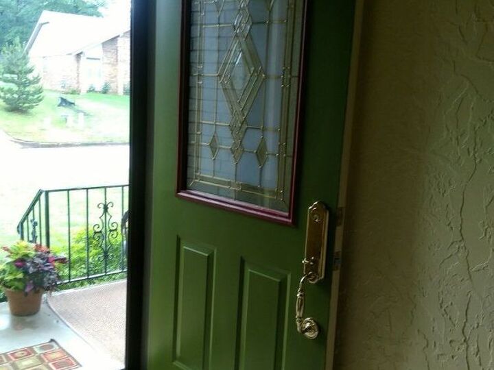 q small foyer floor upgrade ideas, flooring, foyer, tile flooring, Note the tile in the entry dated and sad