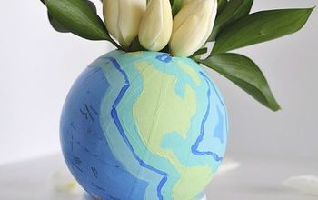 DIY Globe Flower Vase