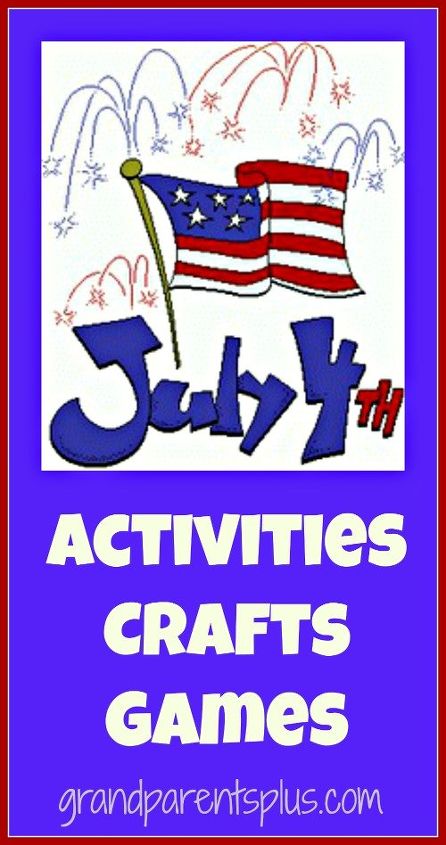 atividades artesanato e jogos de 4 de julho parte 1