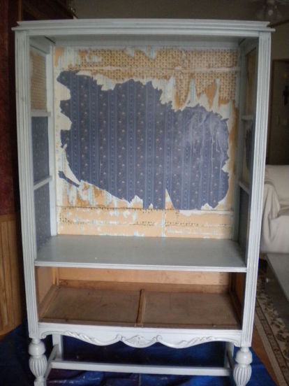 how to remove wallpaper on cabinet inside hometalk