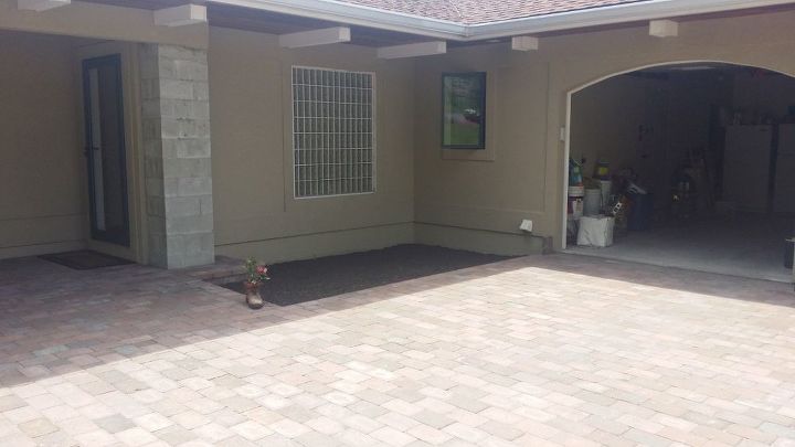 q suggestions to upgrade entrance and driveway, curb appeal, outdoor living