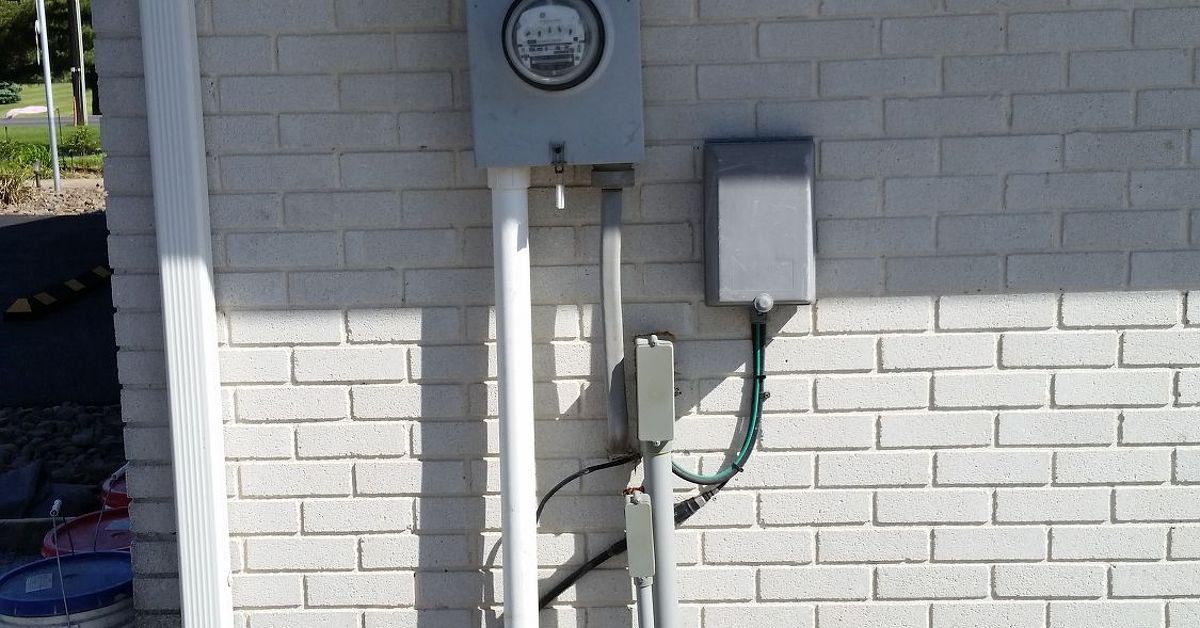 Electrical Box Outside Of House at Cory Tack blog