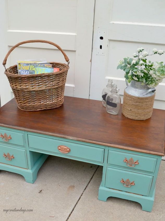 coffee table makeover, painted furniture, repurposing upcycling, storage ideas