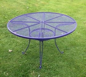 i have the spray painting fever, gardening, outdoor furniture, outdoor living, painted furniture