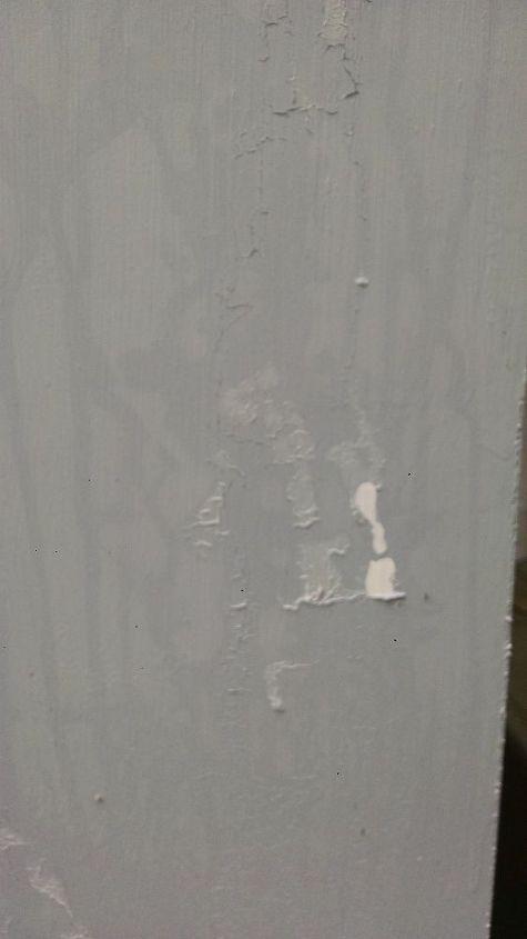 ack peeling paint over laminate what to do