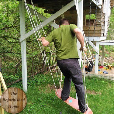 how to make an awesome skateboard swing, how to, outdoor living, repurposing upcycling