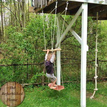 how to make an awesome skateboard swing, how to, outdoor living, repurposing upcycling