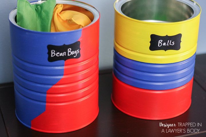 diy toy storage from old coffee cans, crafts, how to, organizing, repurposing upcycling, storage ideas