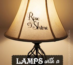 Lamps with A Message Hometalk